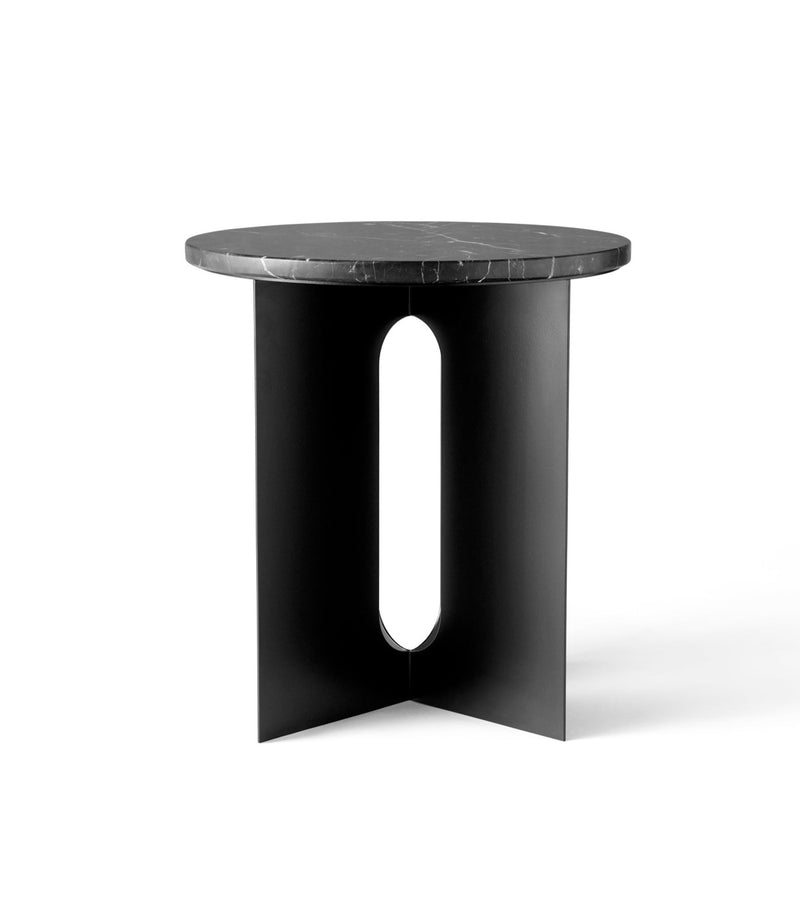 Table d'appoint en marbre Androgyne — Noir