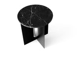 Table d'appoint en marbre Androgyne — Noir
