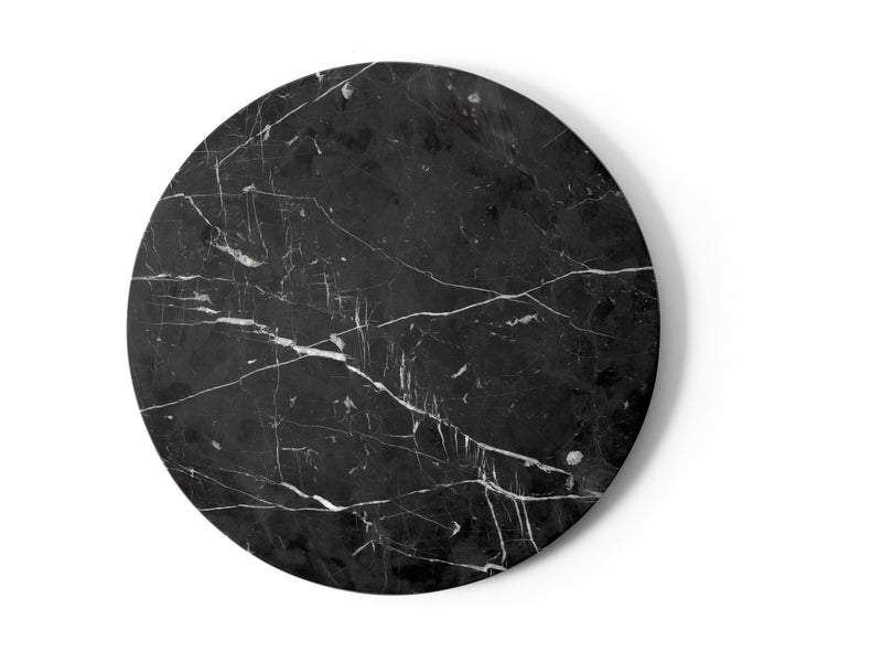 Table d'appoint en marbre Androgyne — Noir