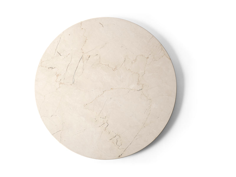 Table d'appoint en marbre Androgyne — Blanc