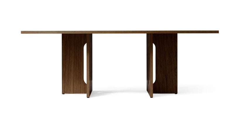 Table de diner Androgyne — Rectangulaire Chêne foncé