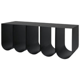 Banc Curved — Noir