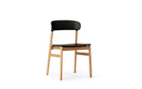 Chaise Herit Oak — Black