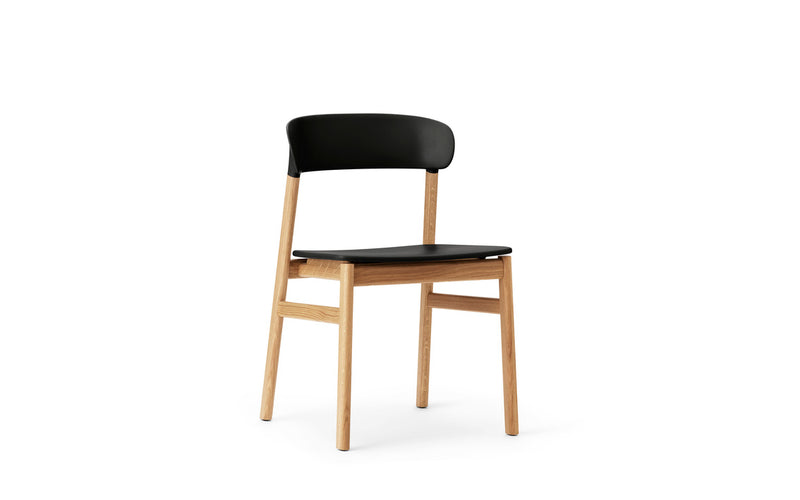 Chaise Herit Oak — Black