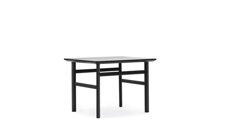 Table basse Grow 50 x 60 cm Oak — Black