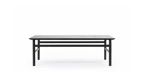 Table basse Grow 70 x 120 cm Oak — Black