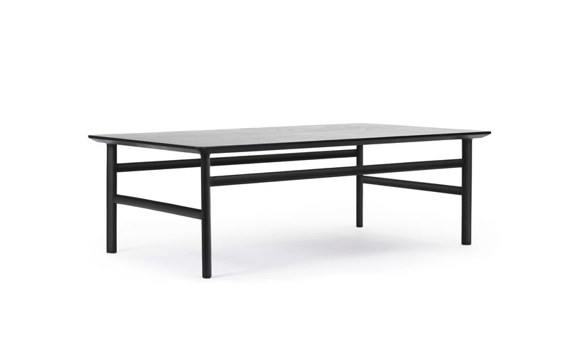 Table basse Grow 70 x 120 cm Oak — Black