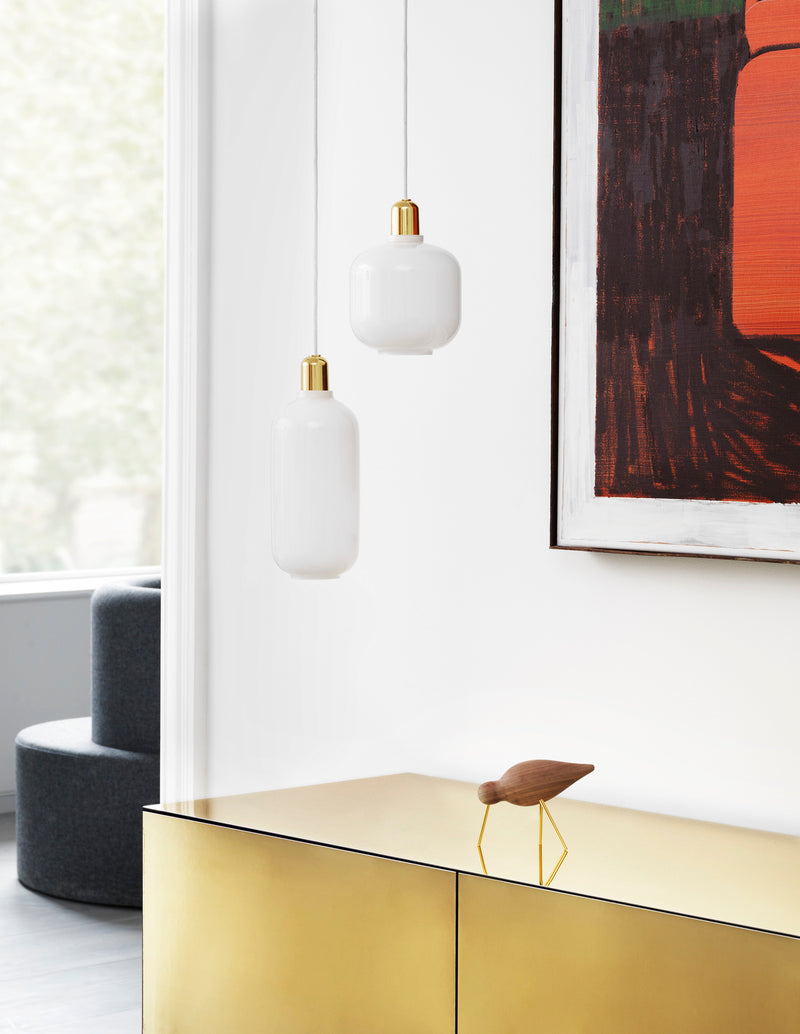 Suspension Amp Brass — White/Brass