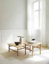 Table basse Grow 80 x 80 cm. Oak — Oak