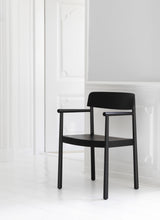 Chaise avec accoudoirs Timb — Black
