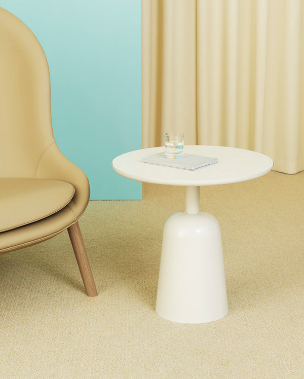 Table basse Turn — Warm Grey