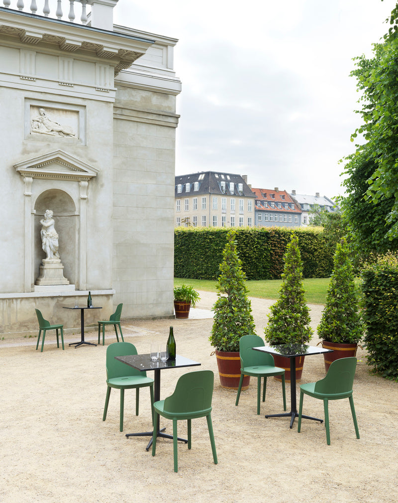Table de café Allez 4L H75 carrée — Marble