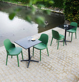 Table de café Allez 4L H75 carrée — Marble