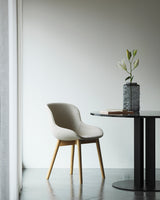 Table de diner Scala H75 Ø110 cm — Marble Black