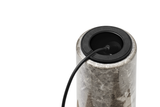 Lampe de table portable Kizu — Gris du Marais Marble w. White Acrylic