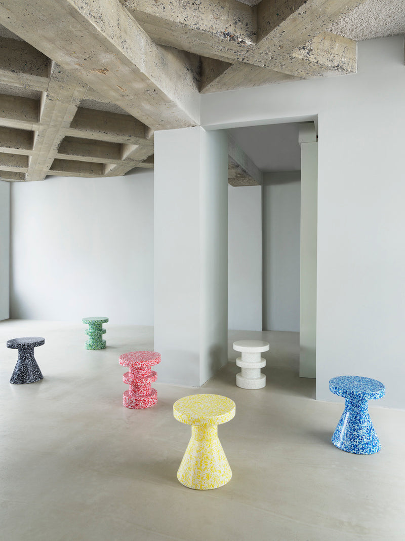 Tabouret Bit Cone — Black/White
