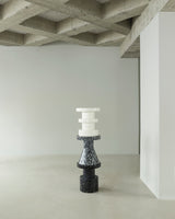 Tabouret Bit Stack — White / White