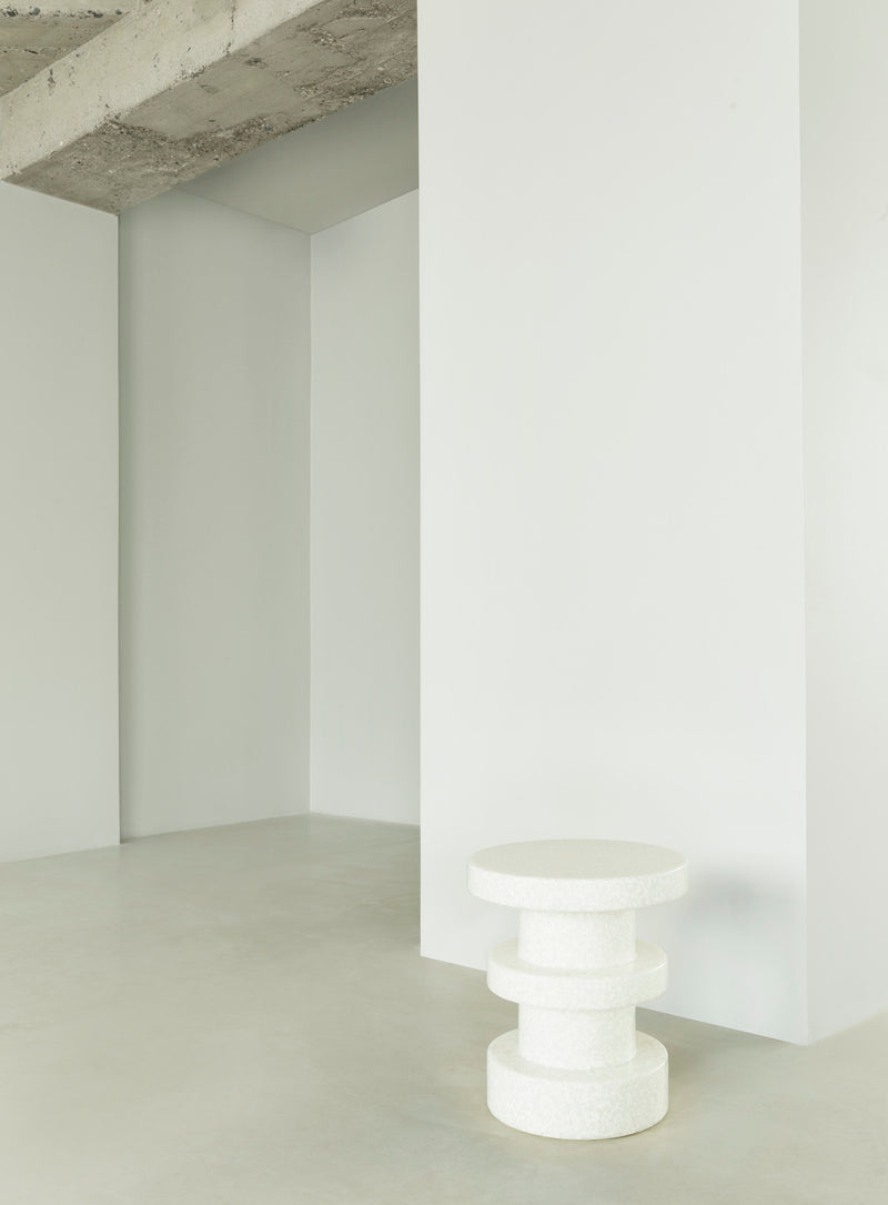 Tabouret Bit Stack — White / White
