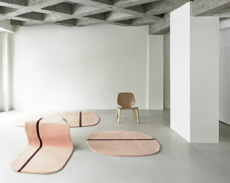 Tapis Oona — Rose