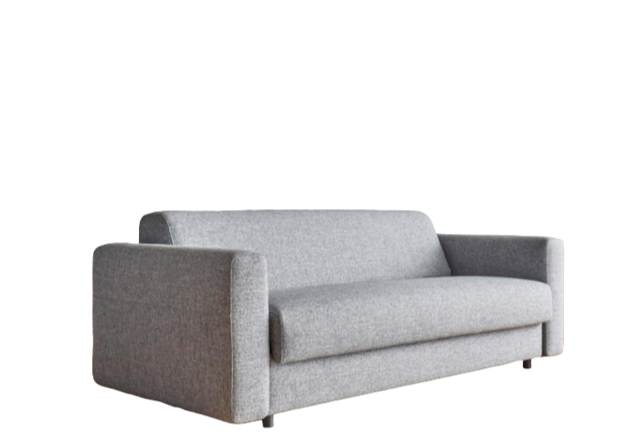 Canapé-lit KILLIAN 140 (spring mattress) — 565 Twist Granite