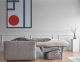 Canapé-lit KILLIAN 140 (spring mattress) — 565 Twist Granite