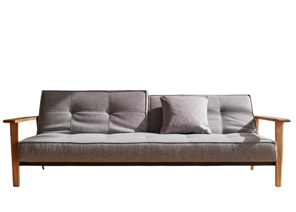 Canapé-lit SPLITBACK Frej oak — 521 Mixed Dance Grey