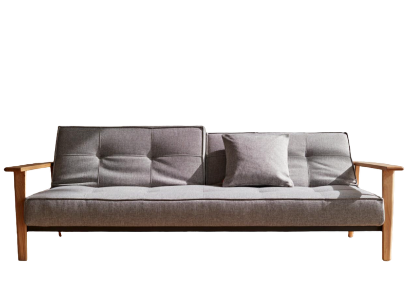 Canapé-lit SPLITBACK Frej oak — 521 Mixed Dance Grey
