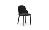 Chaise Allez Uph. Canvas/ PP — Black