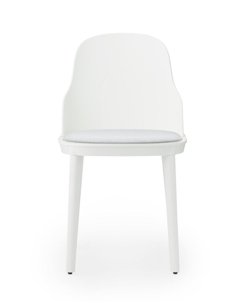Chaise Allez Uph. Canvas/ PP — White