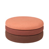 Pouf POND Grand — Nuances rouillées