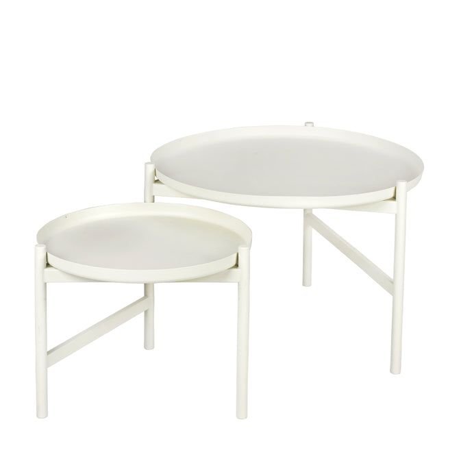 Table basse Turner — Blanc