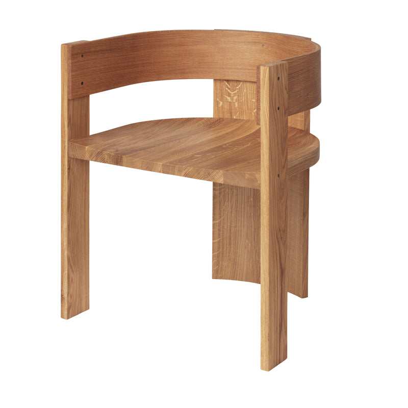 Chaise de diner Collector — Chêne foncé