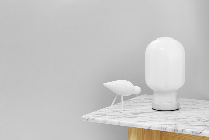 Lampe de table Amp — White / White