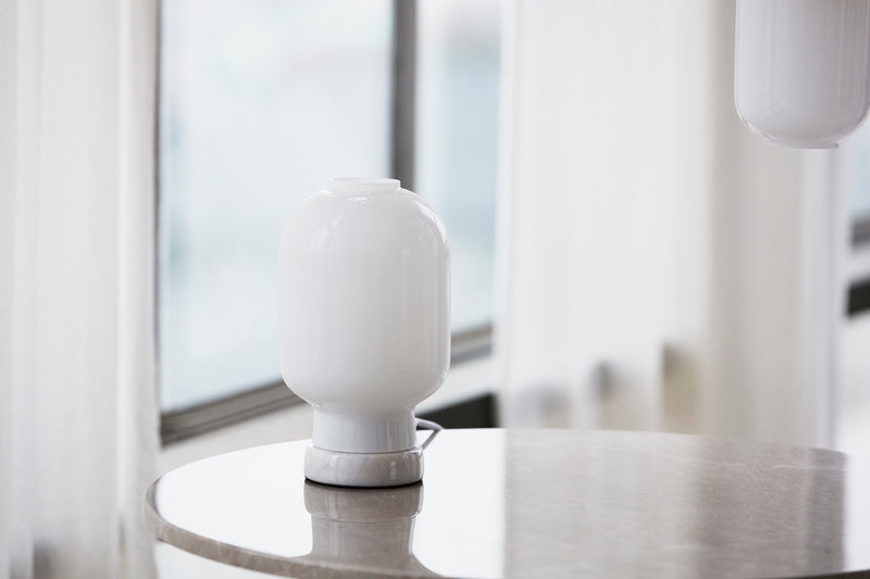 Lampe de table Amp — White / White
