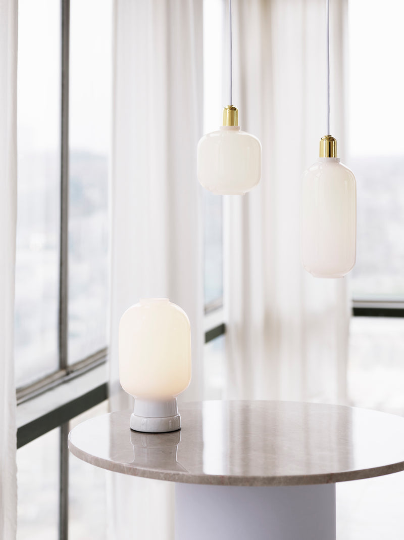 Suspension Amp Brass — White/Brass