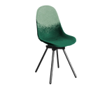 Chaise Gravêne 6.3 en métal — Vert