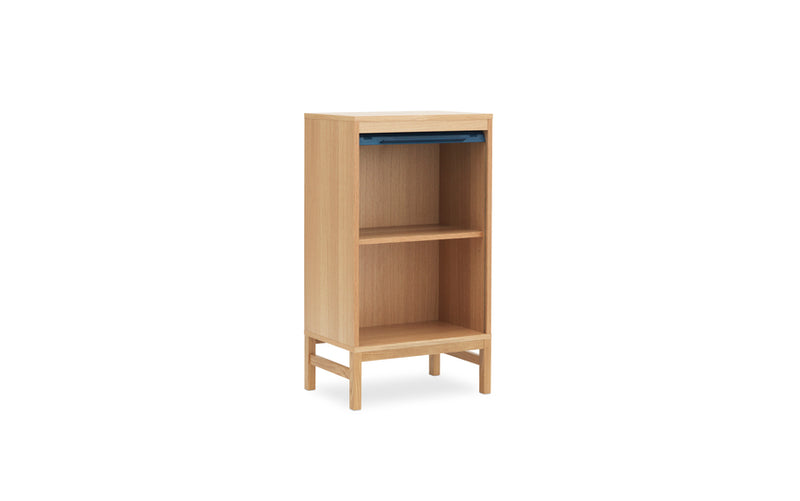 Cabinet Jalousi Low — Dark Blue
