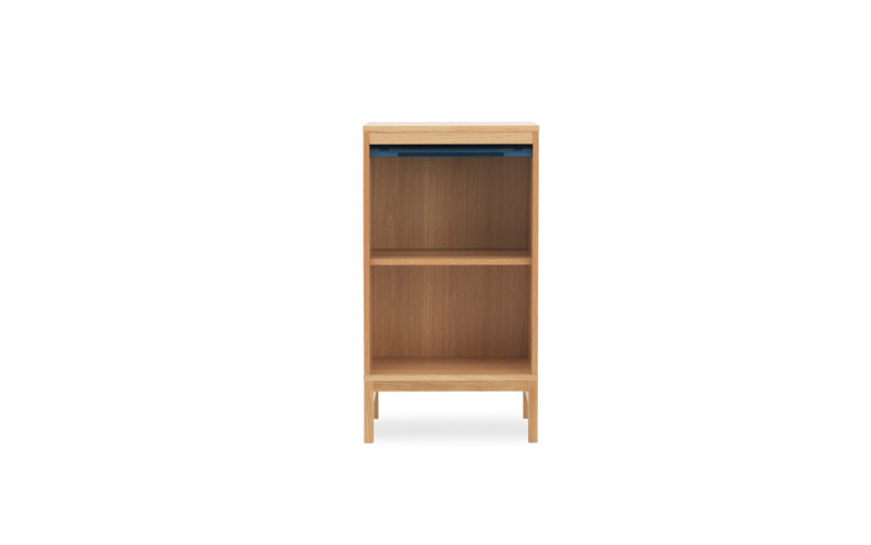 Cabinet Jalousi Low — Dark Blue
