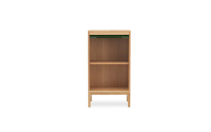 Cabinet Jalousi Low — Dark Green