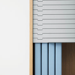 Cabinet Jalousi High — Gris