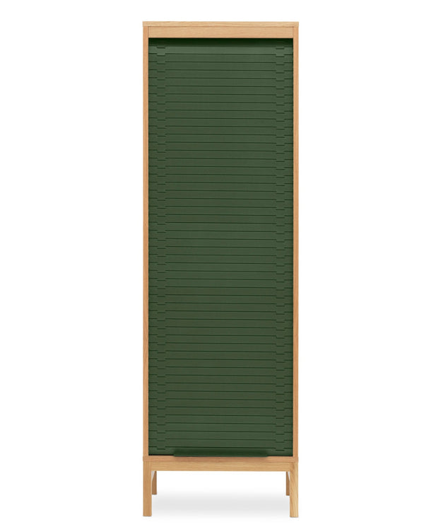Cabinet Jalousi High — Dark Green