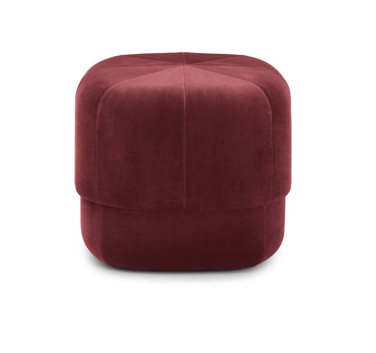 Pouf Circus — Dark Red