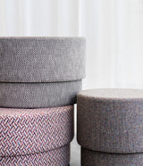 Pouf Silo Medium — Navy Blue/Albagia 288