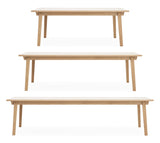 Table de diner Slice — Oak