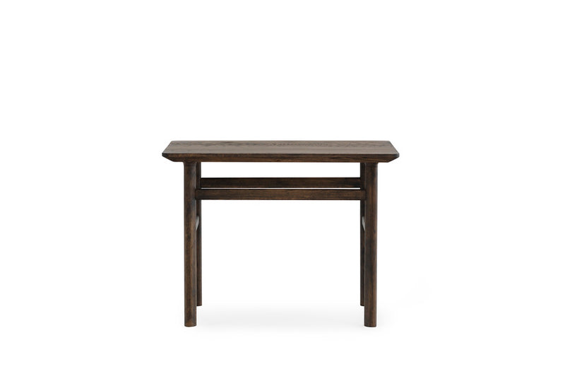 Table basse Grow 50 x 60 cm. Stained Oak — Smoked oak