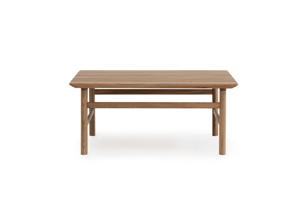 Table basse Grow 80 x 80 cm. Oak — Oak