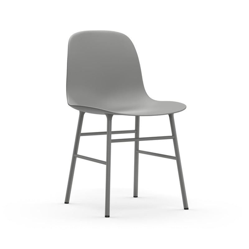 Chaise Form Steel — Grey