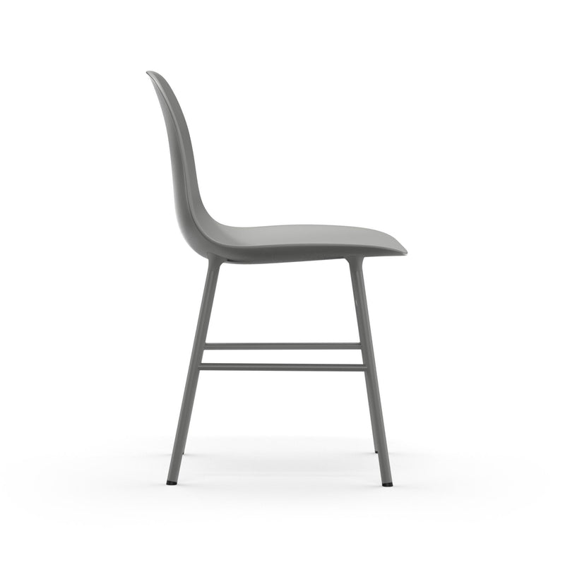 Chaise Form Steel — Grey