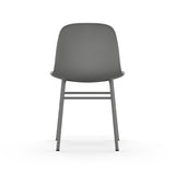 Chaise Form Steel — Grey