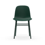 Chaise Form Steel — Green